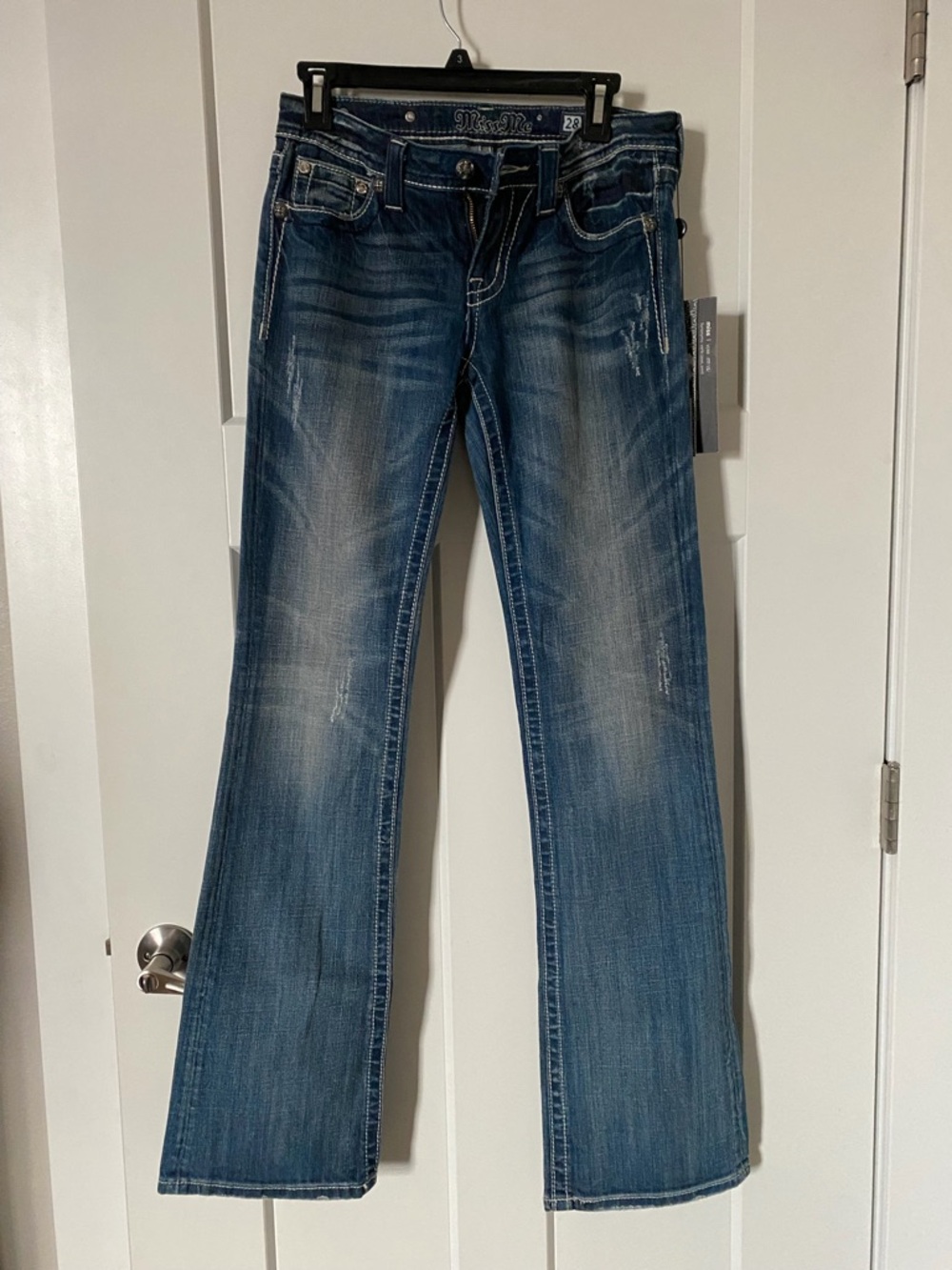 Miss Me Signature Boot Size 28 Jeans
